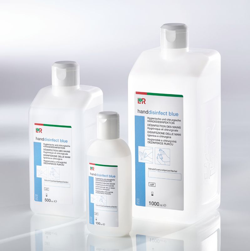 L+R handdesinfect blue