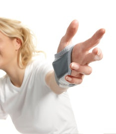 Push med Handgelenkbandage Splint